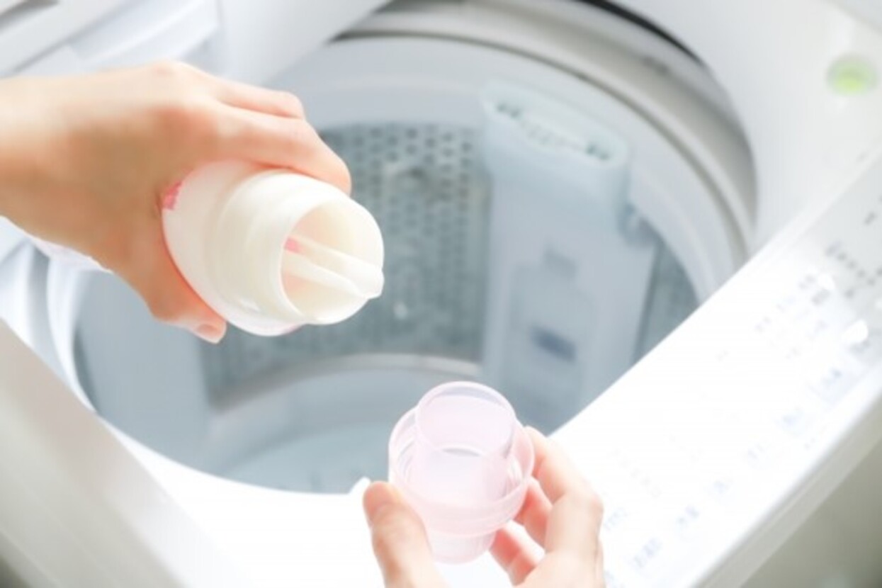 洗濯機で洗う場合は常温で衣料用液体洗剤を使用
