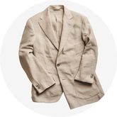 くたびれたスーツ