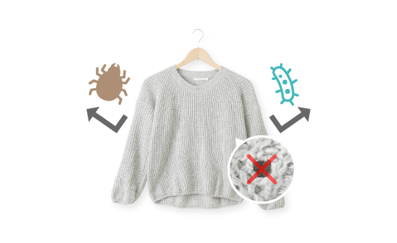 防虫・防カビ加工